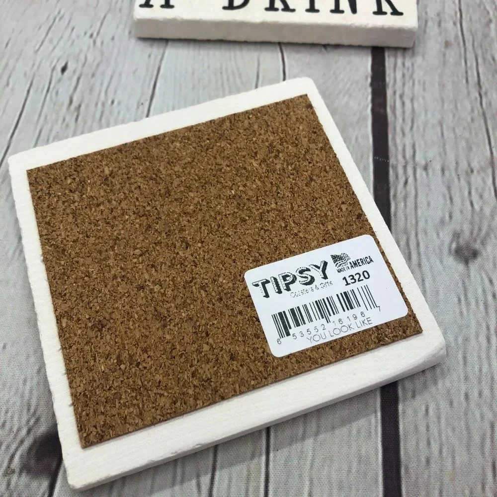 Coasters YOU LOOK LIKE I NEED A DRINK DRINK COASTER set of 2